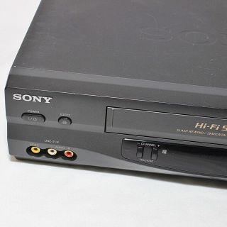 SONY SLV - N55 VCR VHS Player / Recorder & No Remote (1) 2