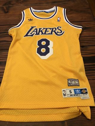 Kobe Bryant Los Angeles Lakers Adidas Swingman Jersey Small 1996 - 97 Rookie