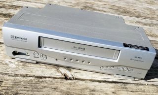Emerson Ewv403 Vcr 4 - Head Video Cassette Recorder Vhs Player