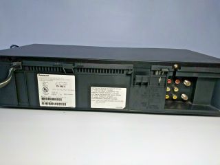 Panasonic VCR Model No.  PV - V4611 Omnivision 4 Head Hi - Fi VCR/VHS Player 3