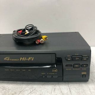 SV2000 SVB106AT21 VCR 4 HEAD HI FI VHS VIDEO CASSETTE RECORDER 3