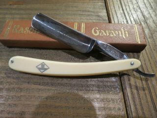 Old French Straight Razor Cr Le Jaguar N°70 6/8 Thiers Boxed