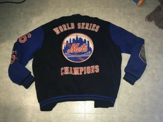 Merchandise Ny Mets World Series Champions 1969 1986 Patch Coat Men Xl
