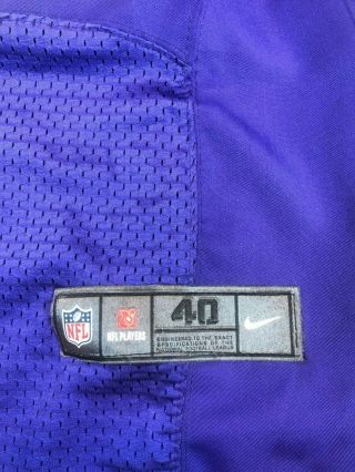 Minnesota Vikings - Anthony Barr 55 Nike Men ' s Purple NFL Player Game Jersey 2