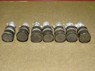 Group of 7 Western Electric Large Binding Posts,  1920s 3