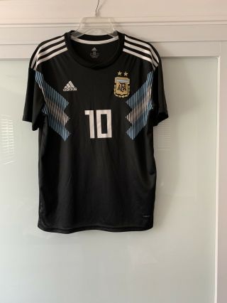 Adidas Argentina National Team Lionel Messi 2018 / 2019 Away Jersey Size Medium