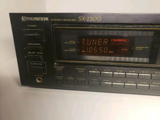 Vintage Pioneer SX - 2300 Stereo Receiver 3