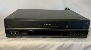 Toshiba W522 Vhs Vcr Video Cassette Recorder Player Stereo 4 Head Hifi
