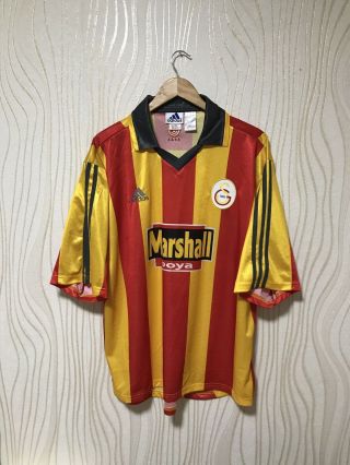 Galatasaray As 1999 2000 Home Football Soccer Shirt Jersey Adidas