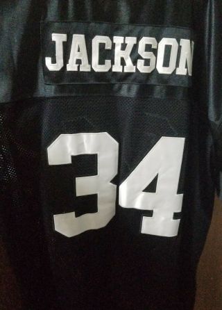 Bo Jackson Oakland Raiders Mitchell Ness Nfl Jersey 1988 - 1993 Size 56