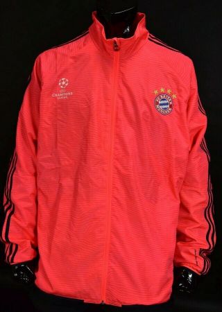 Adidas Bayern München Munich Training Rain Zip Jacket Size 3xl (adults) Xxxl