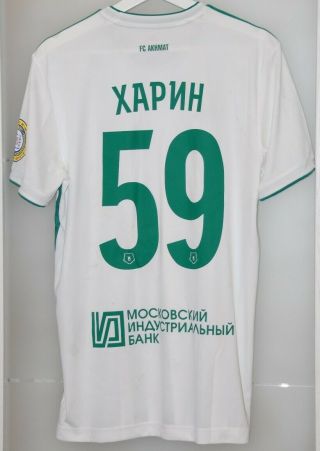 Match worn shirt Akhmat Grozny Russia season 2019 - 20 camiseta jersey unwashed 2