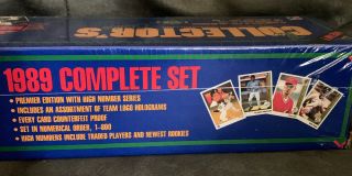 1989 U D Baseball Set Factory 800 Card Box Set Plus Rc 87 Bonds&89’randy