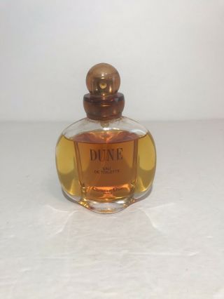 Dune Christian Dior Eau De Toilette 50ml 1.  7oz 90 Full Womens Perfume Fragrance