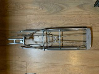 Vintage Schwinn Approved Bicycle Rear Rack Luggage Carrier With Spring Trap
