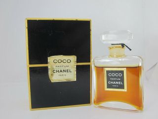 Chanel Coco 15 Ml 0.  5 Oz Pure Parfum Perfume 19dec86 - T