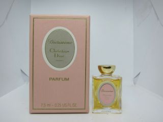 Christian Dior Diorissimo 7.  5 Ml 0.  25 Oz Pure Parfum Perfume 19dec88 - T