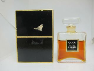 Chanel Coco 15 Ml 0.  5 Oz Pure Parfum Perfume 19dec89 - T