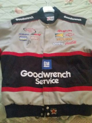 Men’s Gm Goodwrench Nascar Racing Jacket Size Xxl Kevin Harvick 29