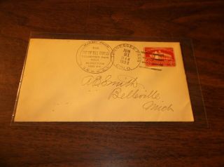 June 1932 D&rgw Rio Grande Top Of The World/tennessee Pass Souvenir Envelope
