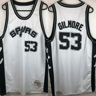 Mitchell Ness M&n Authentic Artis Gilmore San Antonio Spurs Jersey Size 54 2xl