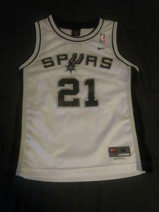 Nike San Antonio Spurs Tim Duncan 21 Jersey Men 