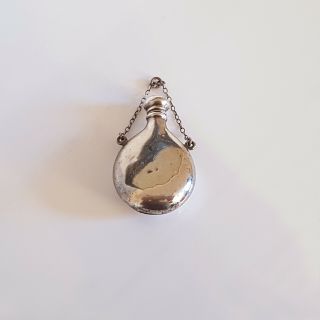 Vintage Miniature Silver Scent/perfume Bottle - Collectors Piece