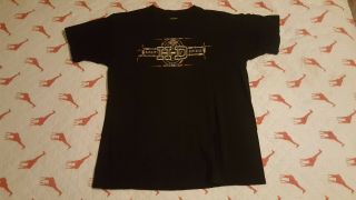 VTG 2002 Harley - Davidson Men ' s Large Short Sleeve Black Austin Texas T - shirt 2