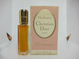 Christian Dior Diorissimo 7.  5 Ml 0.  25 Oz Pure Parfum Perfume 19dec80 - T
