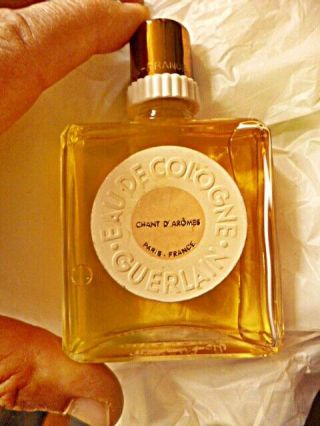 Old French Guerlain Chant D´aromes Eau De Cologne Full Content Bottle