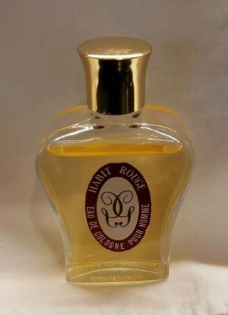 Habit Rouge Guerlain Eau De Cologne Edc Vintage Miniature Perfume Bottle 85