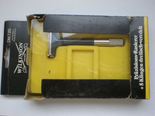Vintage Wilkinson Sword  Sticky  Safety Rrazor W/box - England.