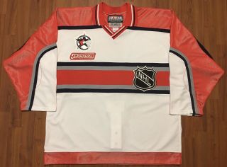 Vintage Authentic Ccm Maska 2000 Nhl All - Star Game Jersey Sz 52 With Fight Strap