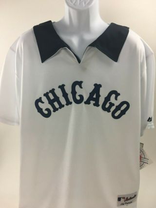 Carlton Fisk 72 Chicago White Sox 1977 Throwback Style Mlb Jersey - Size Xl 48