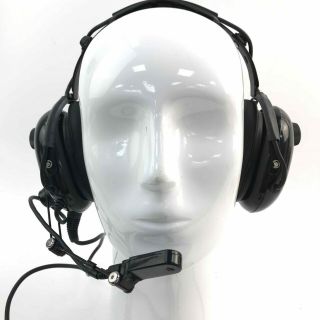 Asa Pilot Aviation Communication Headset Headphones With Microphone Th351747