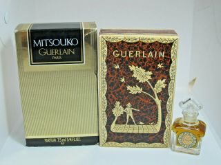 Guerlain Mitsouko 7.  5 Ml 0.  25 Oz Pure Parfum Perfume Ea187