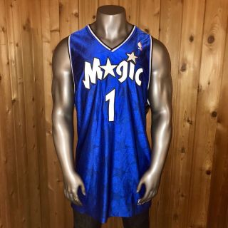Official Vintage Reebok Nba Orlando Magic Tracy Mcgrady Jersey