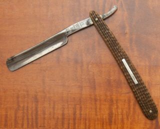 The Tower Brand 37 Straight Razor,  Made By John S.  Holler & Co.