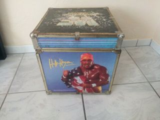 Wwf Wrestling Wooden Toy Box Hulk Hogan Ultimate Warrior Legion Of Doom