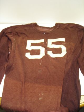 Vintage Wilson Football Jersey With Button Arround Crotch Size 42