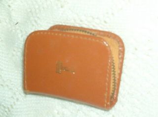 Vintage Gillette Miniature Travel Razor Kit; Leather Case; West Germany