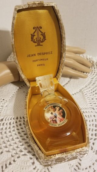 Vintage Jean Desprez Bal A Versailles Perfume Factice Dummy Bottle 1 Oz Display