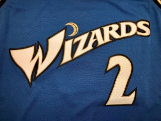 2010 John Wall Washington Wizards Adidas Swingman Jersey jordan bullets beale 3