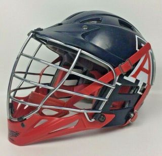 University Of Arizona Wildcats Lacrosse Game Worn Helmet By Cascade
