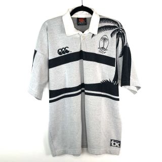 Rare Rugby Shirt Canterbury of Zealand XL Fiji Rugby Sevens 2