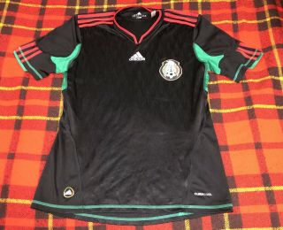 Vintage Mexico National Soccer Team World Cup Adidas Climacool 2001 Jersey Sz S