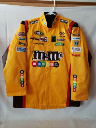 Official Chase M&m Nascar Ford Racing Kyle Busch Jacket Men 