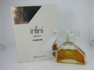 Caron Infini 7 Ml 1/4 Oz Pure Parfum Perfume 19dec86 - T