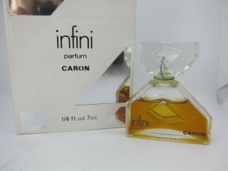 Caron Infini 7 ml 1/4 oz pure parfum perfume 19Dec86 - T 2