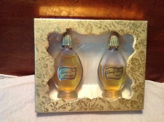 Evening In Paris Set Of Two Perfume - Cologne Bottles